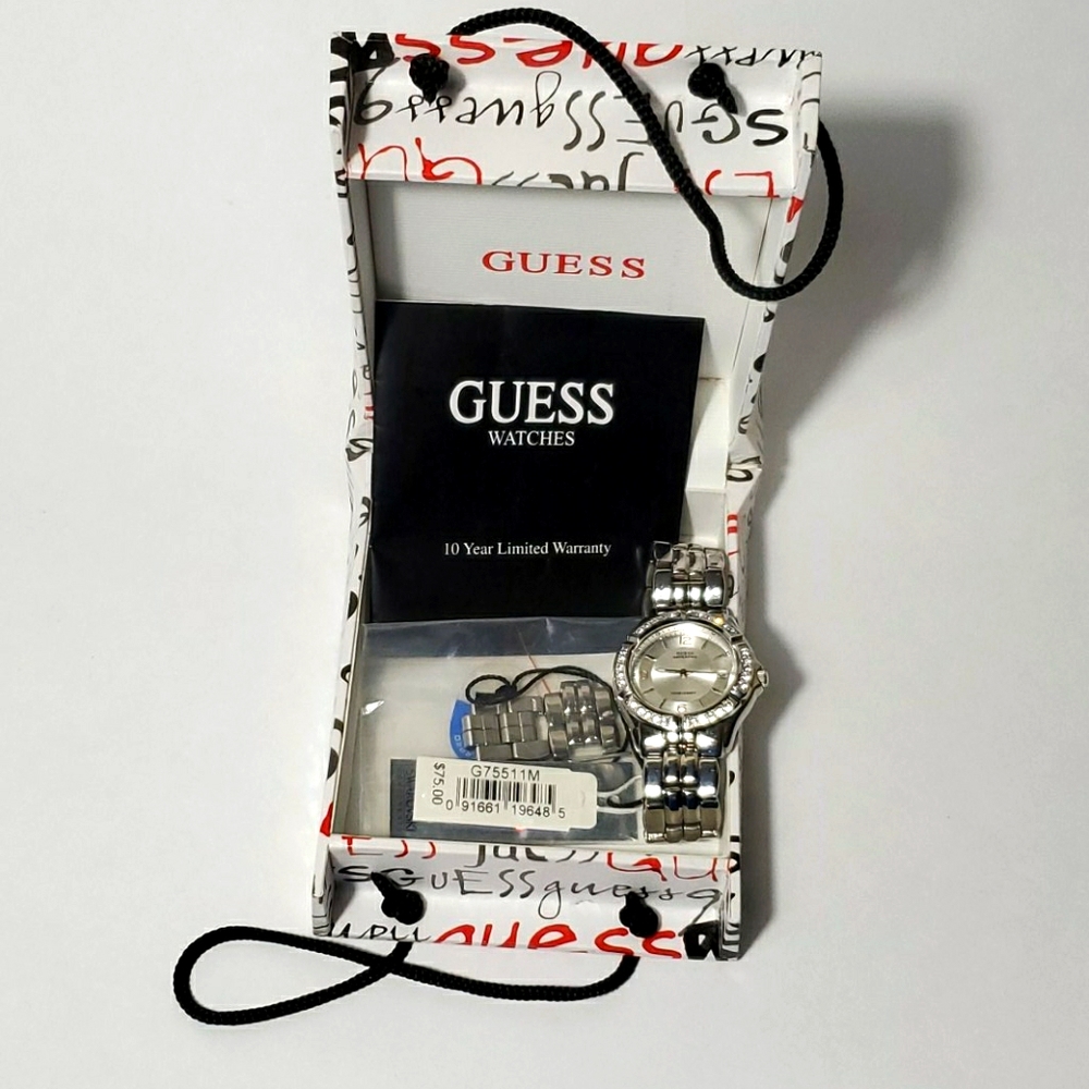 Guess watch with Swarovski components